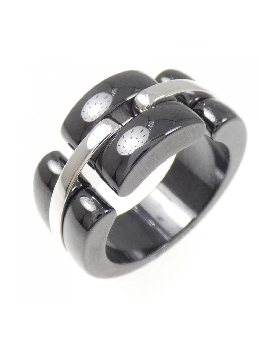 Chanel Ultra Collection Ring Ceramic #371965C13B